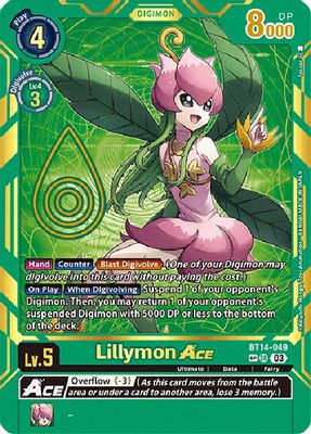 Lillymon ACE (Special Rare)