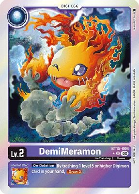 DemiMeramon (Exceed Apocalypse Box Promotion Pack)