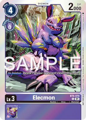 Elecmon (Official Tournament Pack Vol.12)