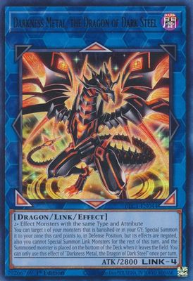 Darkness Metal, the Dragon of Dark Steel