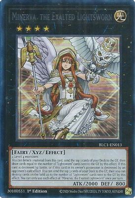 Minerva, the Exalted Lightsworn (Silver)