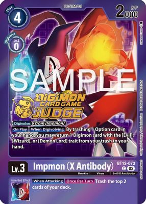 Impmon (X Antibody) (Judge Pack 5)