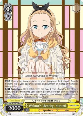 Walnut's Identity, Kurumi