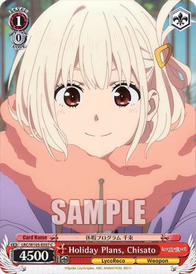 Holiday Plans, Chisato
