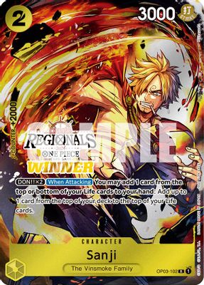 Sanji (Online Regional 2024) [Winner]