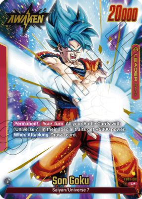 Son Goku - FB01-001 (Alternate Art)