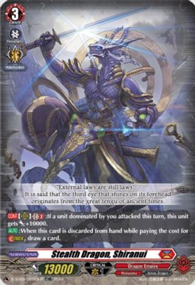 Stealth Dragon, Shiranui (TDR)