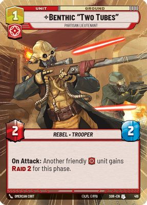 Benthic "Two Tubes" - Partisan Lieutenant (Hyperspace)
