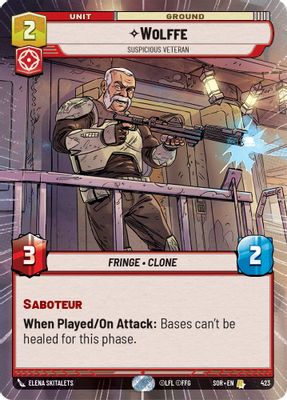 Wolffe - Suspicious Veteran (Hyperspace)