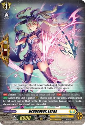 Dragsaver, Esras (TDR)