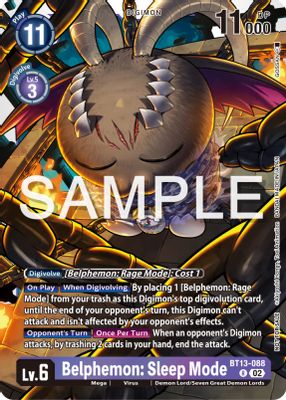 Belphemon: Sleep Mode (Event Pack 6)