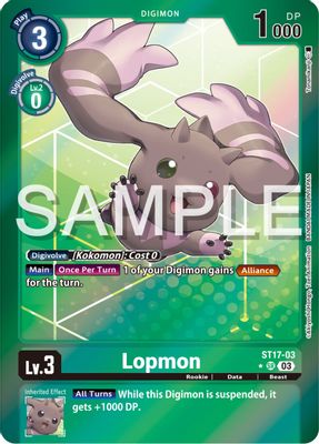 Lopmon (Advanced Deck Set Double Typhoon Secret Pack)