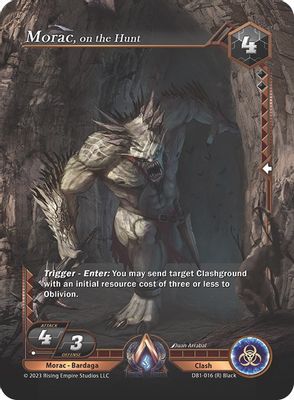 Morac, on the Hunt