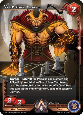 War, Battle Tactician