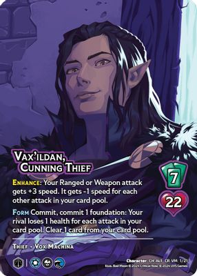 Vax'ildan, Cunning Thief (Alternate Art)