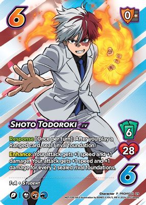 Shoto Todoroki (Season 1 Local Qualifier Promo)