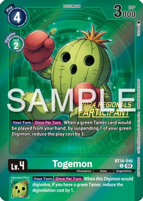Togemon (2024 Regionals Participant)