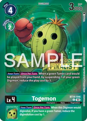 Togemon (2024 Regionals Finalist)