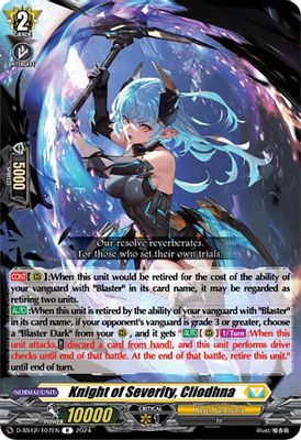 Knight of Severity, Cliodhna