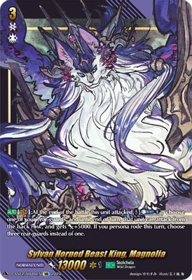 Sylvan Horned Beast King, Magnolia (SIR)