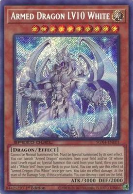 Armed Dragon LV10 White (Secret Rare)