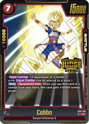 Cabba (Judge Pack (Store Judge) 01)