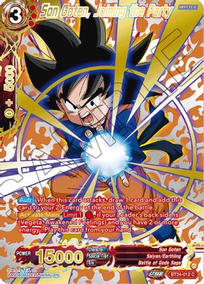 Son Goten, Joining the Party (Collector Booster Gold)