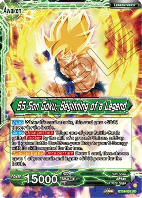 Son Goku // SS Son Goku, Beginning of a Legend (Collector Booster Foil)
