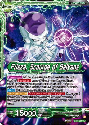 Frieza // Frieza, Scourge of Saiyans (Collector Booster Foil)