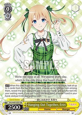 Hanging Out Together, Eriri