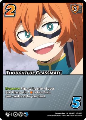 Thoughtful Classmate