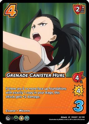Grenade Canister Hurl