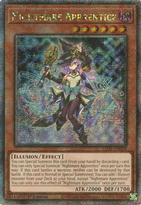 Nightmare Apprentice (Quarter Century Secret Rare)