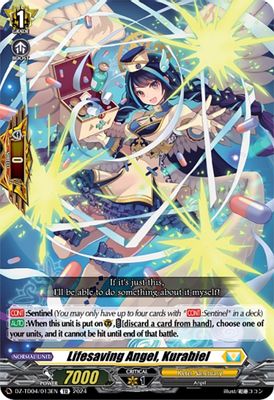 Lifesaving Angel, Kurabiel