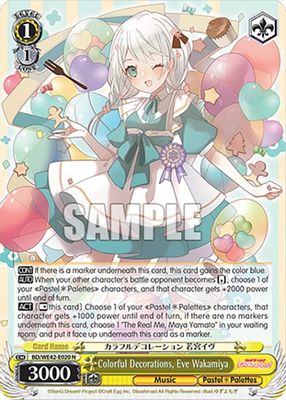 Colorful Decorations, Eve Wakamiya