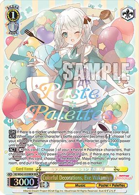 Colorful Decorations, Eve Wakamiya (BDR)