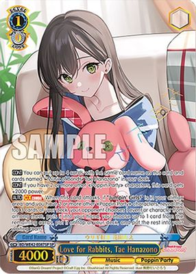 Love for Rabbits, Tae Hanazono (SP)