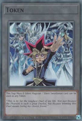 Token: Yugi Muto and Silent Magician and Silent Swordsman