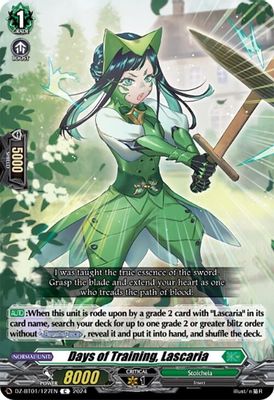Days of Training, Lascaria
