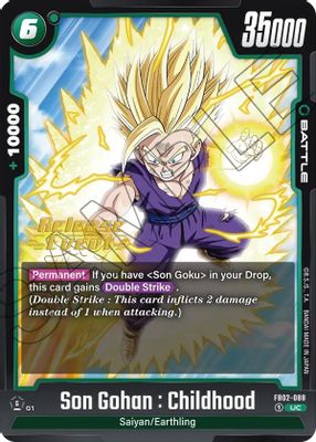 Son Gohan : Childhood - FB02-088