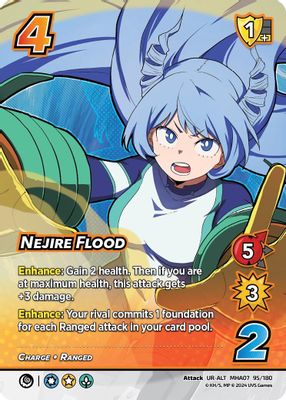 Nejire Flood (Alternate Art)