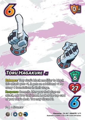 Toru Hagakure (Alternate Art)