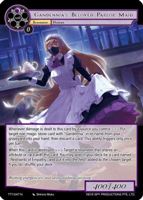 Gandennia's Beloved Parlor Maid