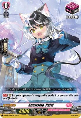 Snowskip, Palvi