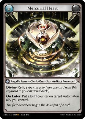 Mercurial Heart