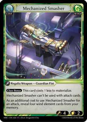 Mechanized Smasher