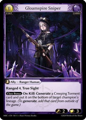 Gloamspire Sniper