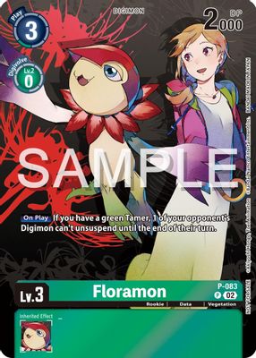 Floramon - P-083 (Official Tournament Pack Vol.13)