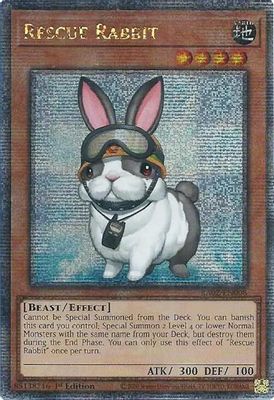 Rescue Rabbit (Quarter Century Secret Rare)