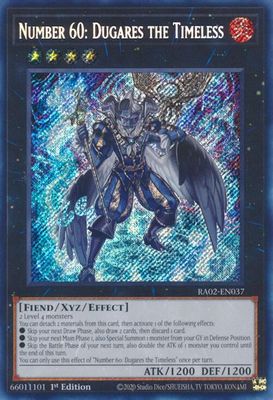 Number 60: Dugares the Timeless (Secret Rare)